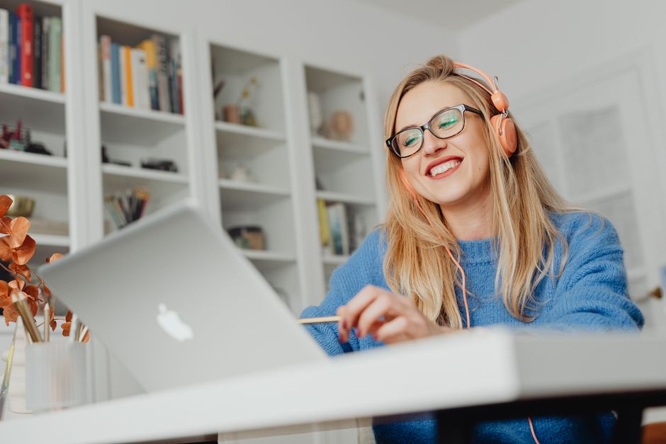 Screenshot eines Lernmoduls zu Online Marketing Grundlagen